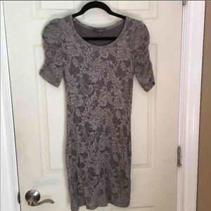Grey Lace Dress