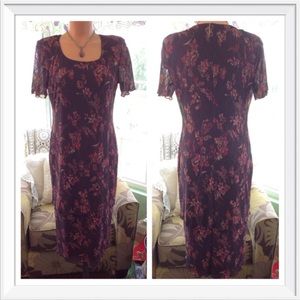 2 FOR $9 Lovely White Stag Layered Dress Size 8