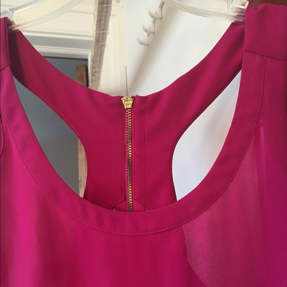 Magenta tank top