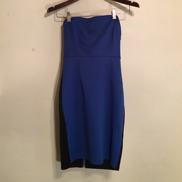 Strapless party dress