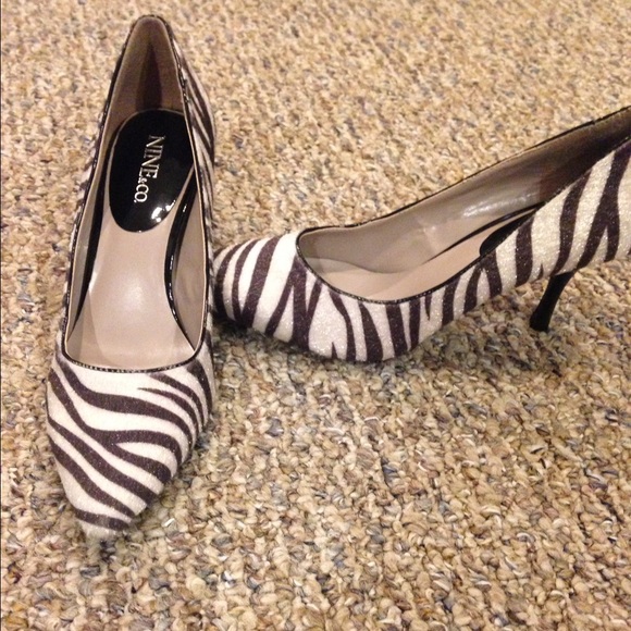 Nine & Co heels worn once