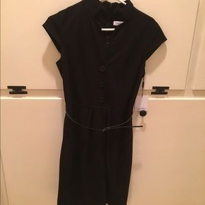 NWT Black Calvin Klein Dress. Size 8.