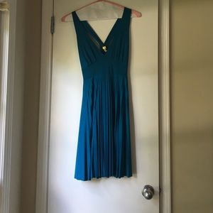 Teal Halter Dress