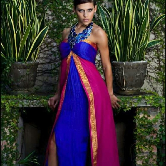 Strapless Empire Waist Dress