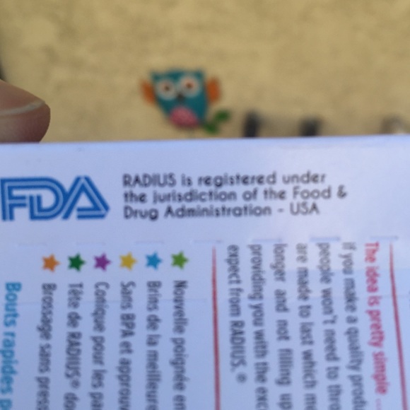 Totz Plus Radius Toothbrushes - Picture 4 of 4