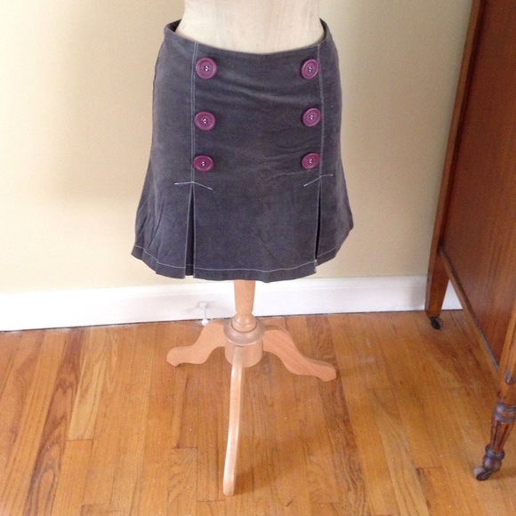 Anthropologie courdory button skirt. Brand Ruth