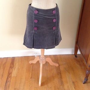 Anthropologie courdory button skirt. Brand Ruth