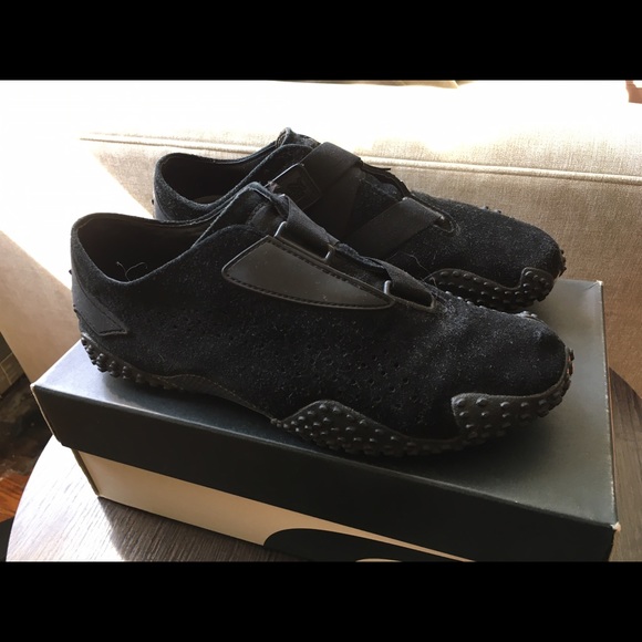 Puma Suede Mostro in Black/Steel Gray