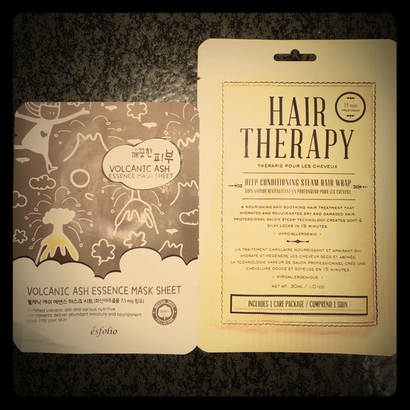 Hair Therapy 💗 Volcanic Ash Mask Duo 💓