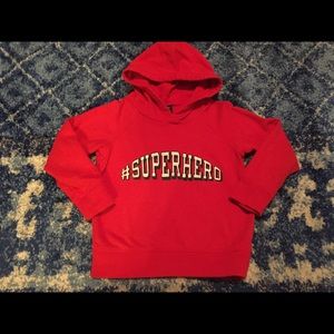Gap #Superhero hoodie. Size 5.