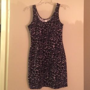 Leopard print dress
