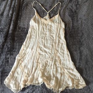 Free people Peach Lace Slip