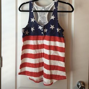 NWT Old Navy Americana Racerback Tank