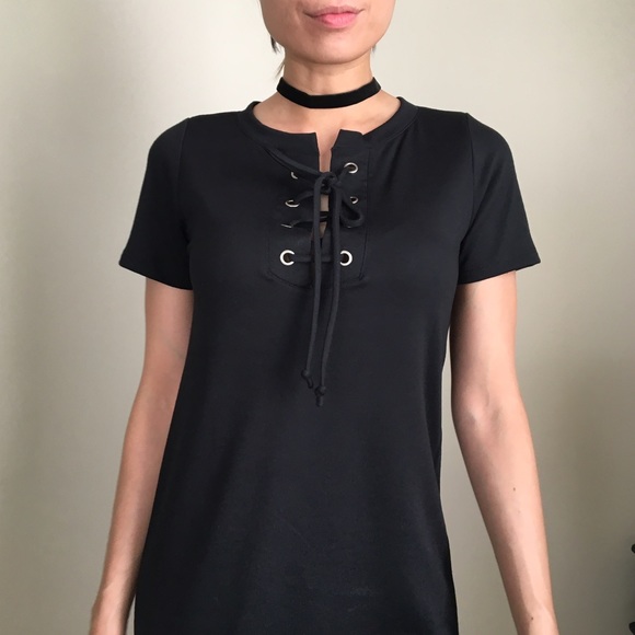 💣SALE Everyday lace up dress. MADE IN USA - Picture 4 of 4