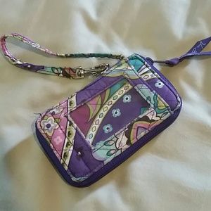 Vera bradley wristlet in Heather