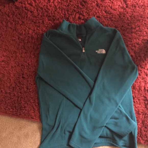 Teal north face