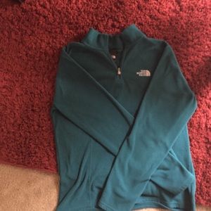Teal north face