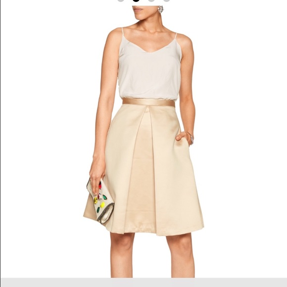 !!LAST CHANCE SALE🦋Tibi Satin light blue skirt🦋 - Picture 2 of 8