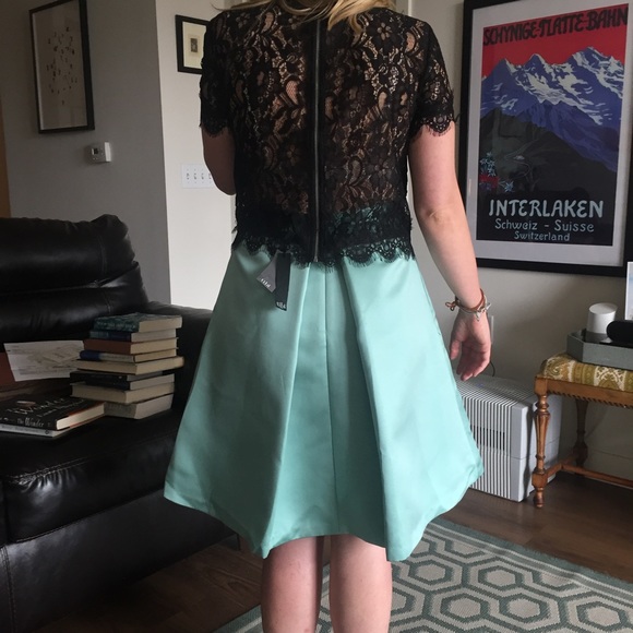 !!LAST CHANCE SALE🦋Tibi Satin light blue skirt🦋 - Picture 8 of 8