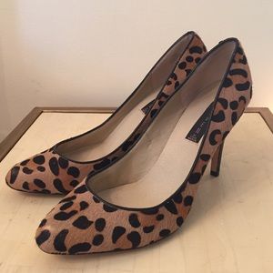 STEVEN by Steve Madden leopard pumps