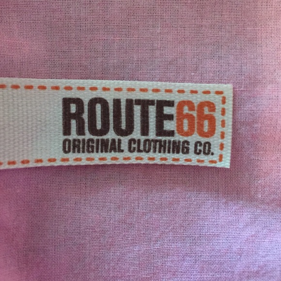 Route 66 button down top - Picture 3 of 4