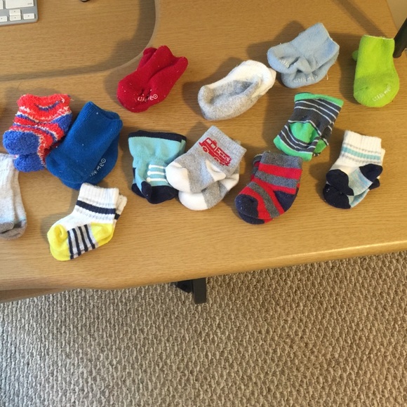 Infant boys socks and more.