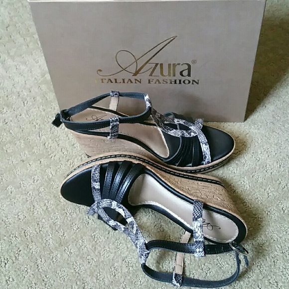 NWT Azura by Springstep Midsummer Texture Sandals - Picture 3 of 4