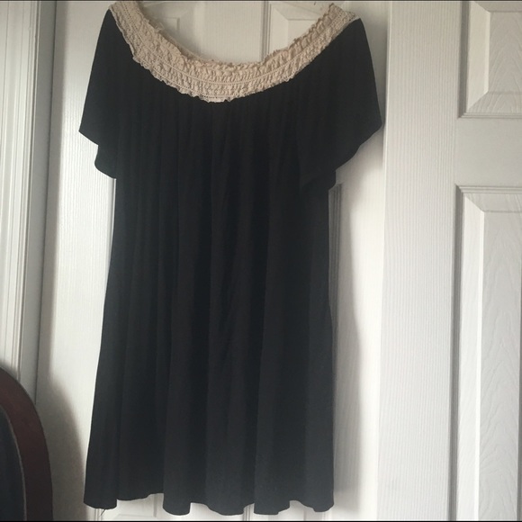 Off the shoulder tunic