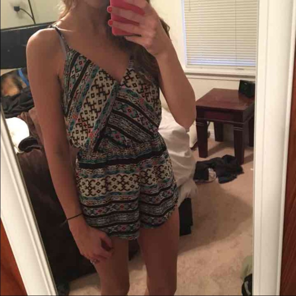 Forever 21 pattern romper