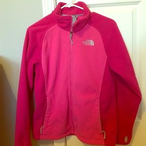 Two-Tone Pink NorthFace jacket