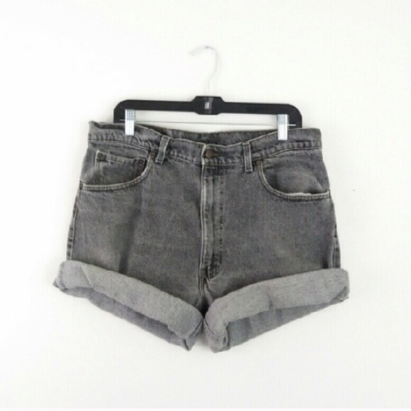 Vintage 1980's Extreme High Waist Shorts!!