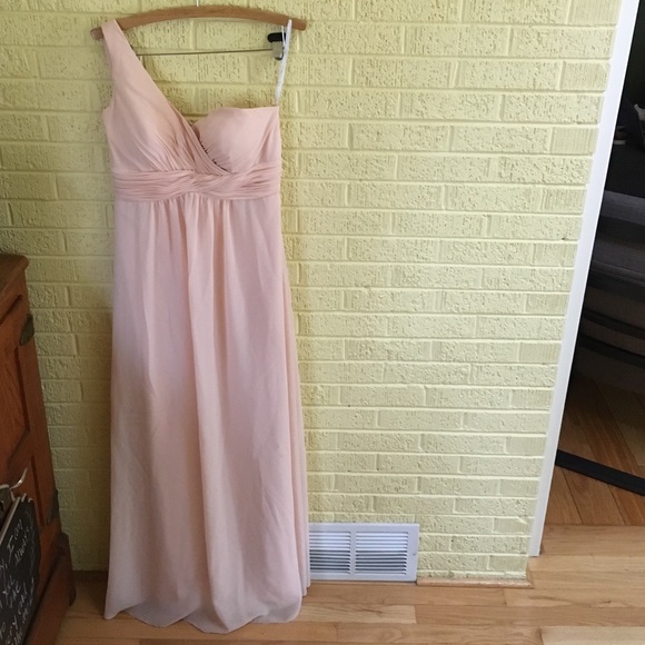 Full length bridesmaid dress