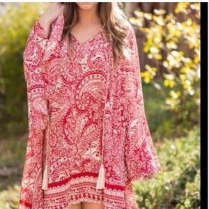 PAISLEY PERFECT BOHO SWING DRESS NWT!!!
