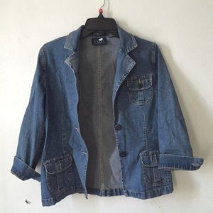 Denim Jean Jacket Utility
