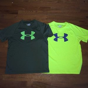 Boys Under Armour shirts bundle!