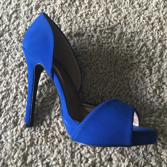 Qupid Shoes - ✨NWT - Sapphire Blue Heels ✨
