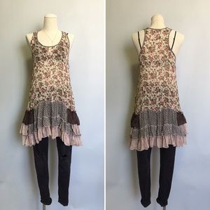 Printed dress tunic