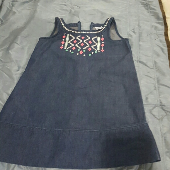 Girls denim dress