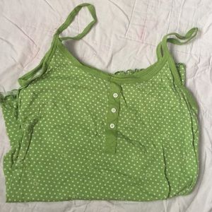 Op spaghetti strapped top