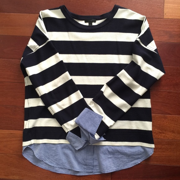 J. Crew striped sweater