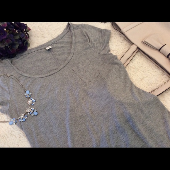 Old navy gray tshirt maxi dress