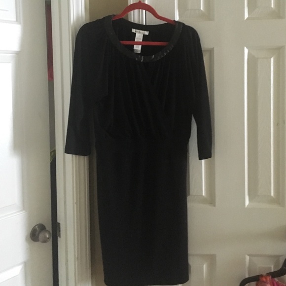 Black short dress