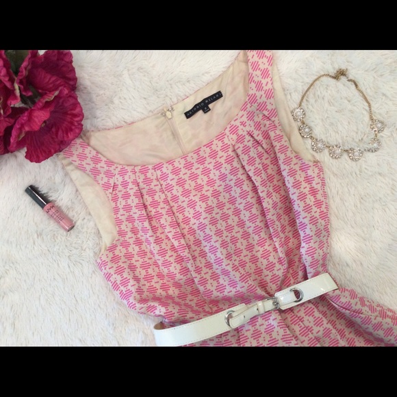 Pink and beige Dress