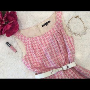 Pink and beige Dress