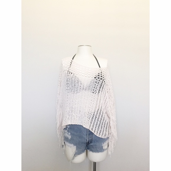 Crochet Poncho Top