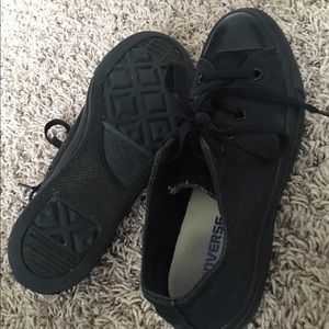 Black converse