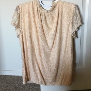 New York & Company Sweet Pea lace top