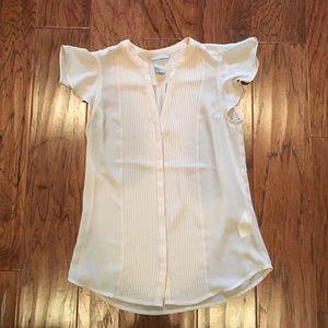 H&M pintucked blouse
