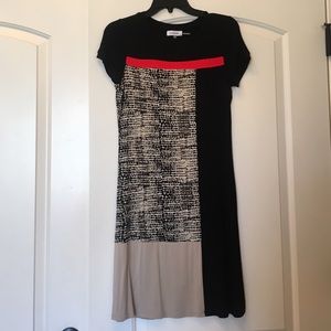 Calvin Klein t shirt block dress