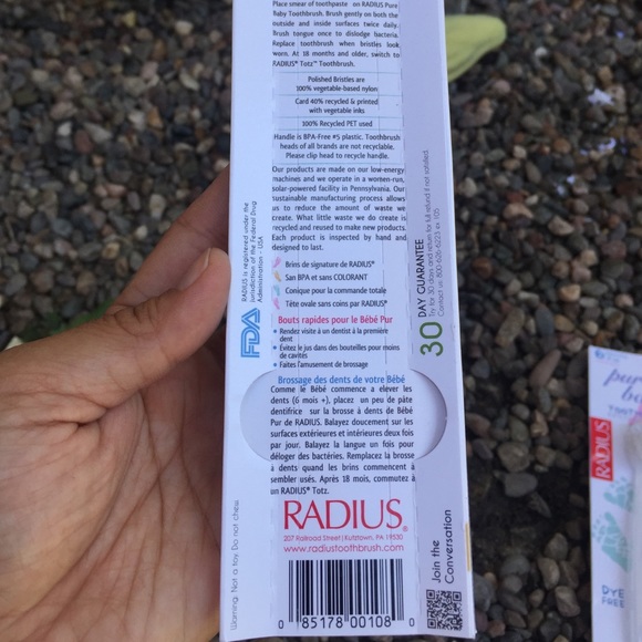 (2) for $10 Pure Baby Radius Toothbrush - Picture 3 of 4